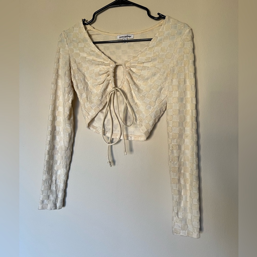 Cropped blouse